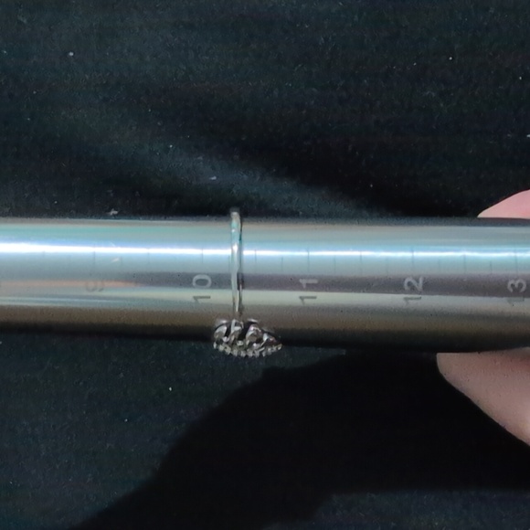 R1028 Large Leaf Ring Plated - Fragrant Jewels - Picture 7 of 7